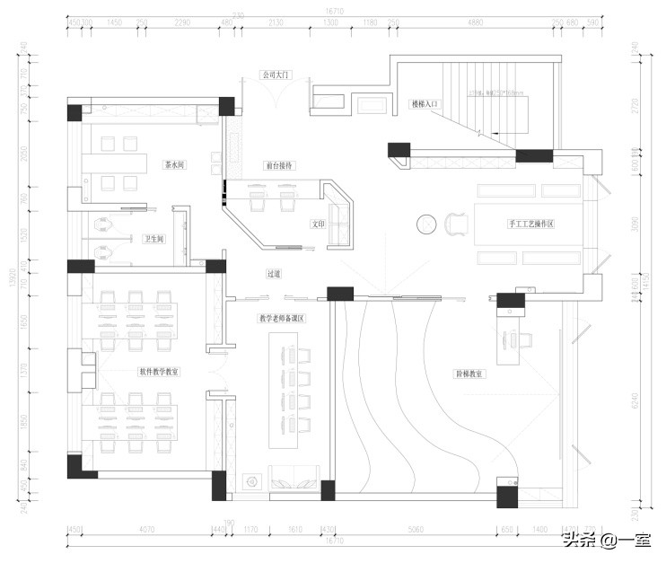 新中式辦公空間設(shè)計案例（新中式簡約風(fēng)格辦公室設(shè)計公司）